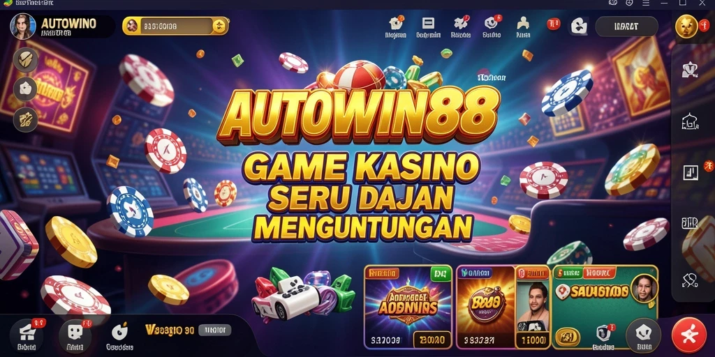 Tampilan gameplay menarik dari AUTOWIN88 dengan berbagai pilihan permainan kasino.