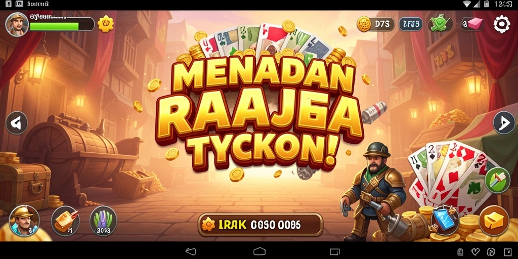 Tampilan grafis menarik dari gameplay Tycoon di D73.