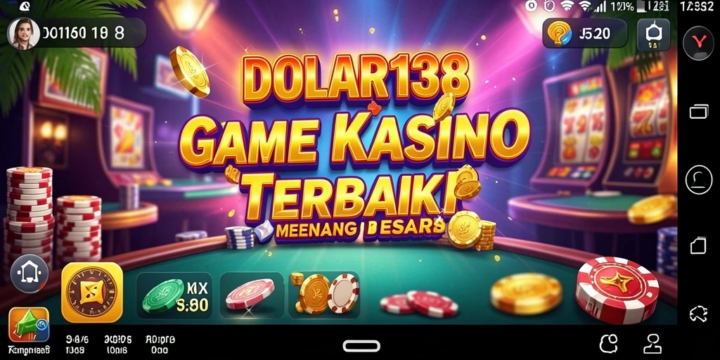 Screenshot gameplay DOLAR138 menampilkan pengalaman Kasino yang seru.