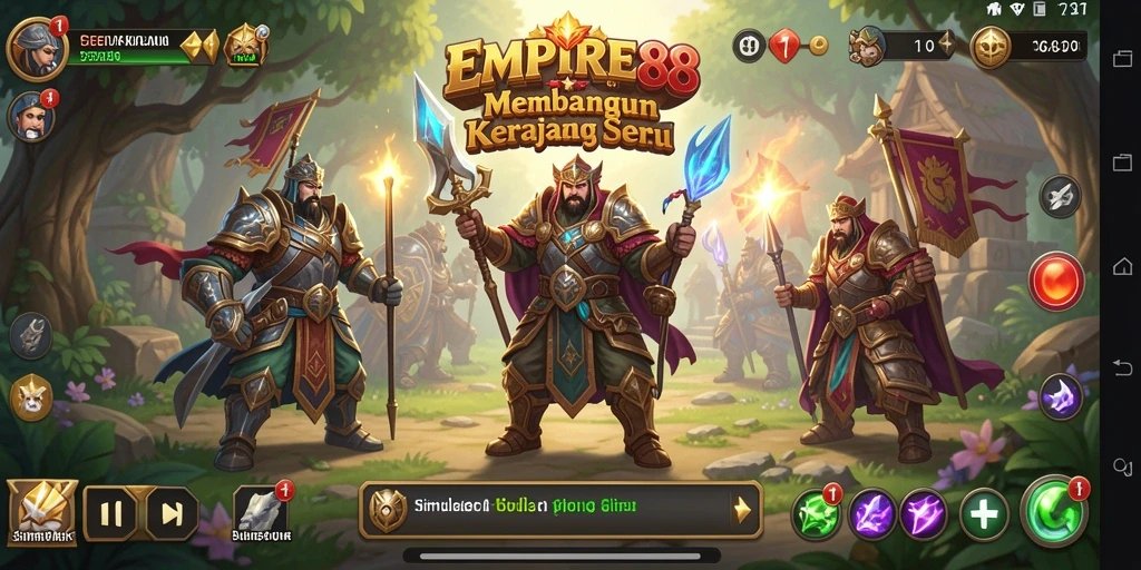Tampilan gameplay <strong>EMPIRE88</strong> yang menarik dan mendebarkan.