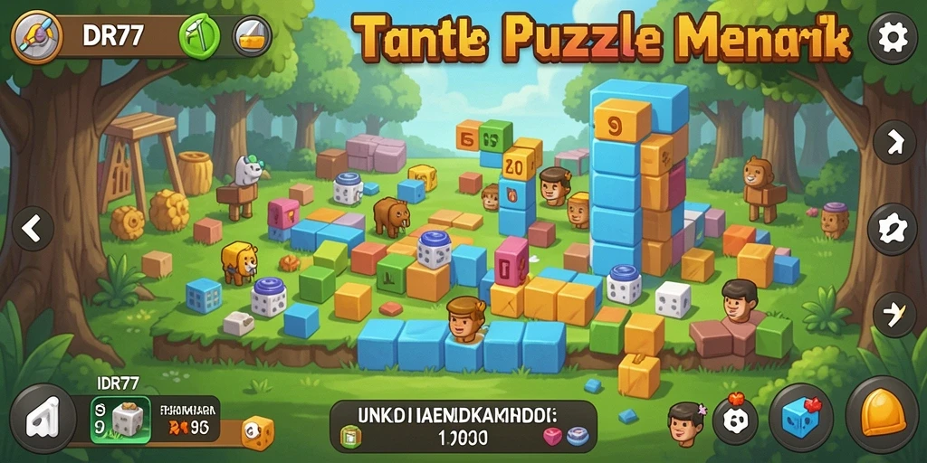 Gameplay puzzle seru di IDR77 dengan tantangan menarik.