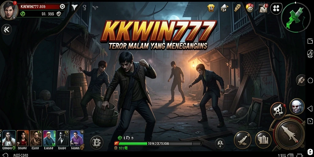 Gameplay menakutkan dengan suasana mencekam di KKWIN777.
