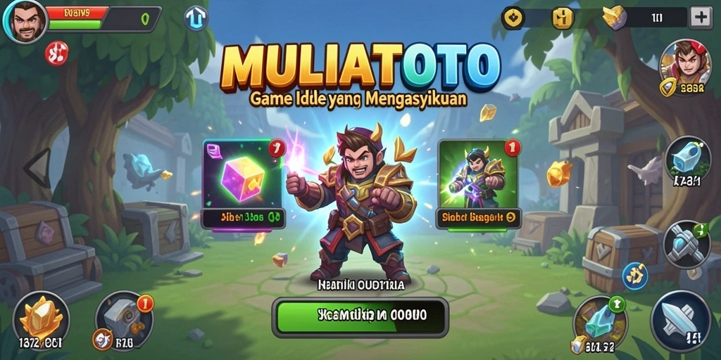 Tampilan gameplay MULIATOTO yang menarik dan penuh warna.