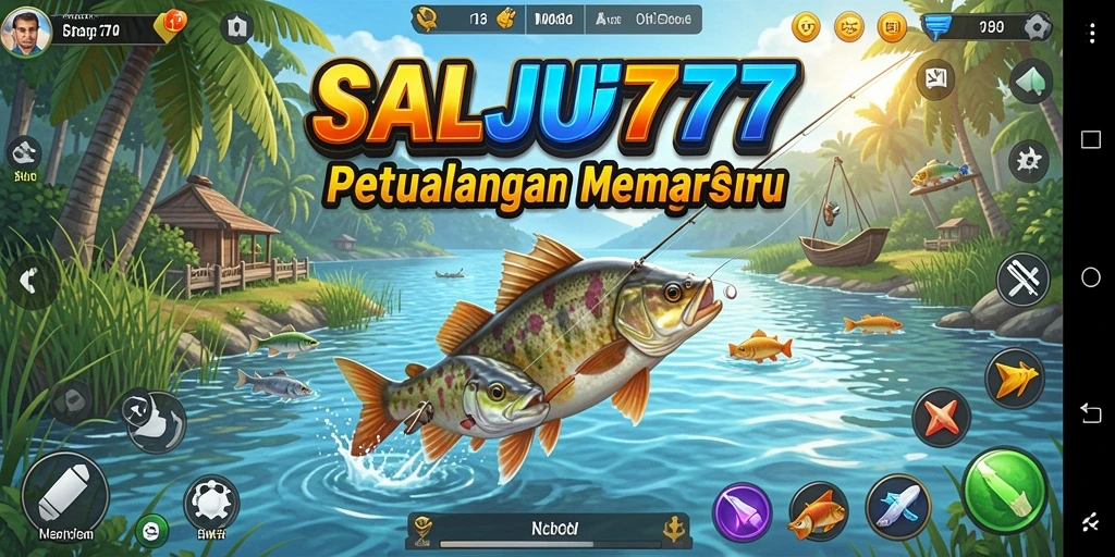 Tangkapan ikan yang menakjubkan dalam gameplay SALJU777.