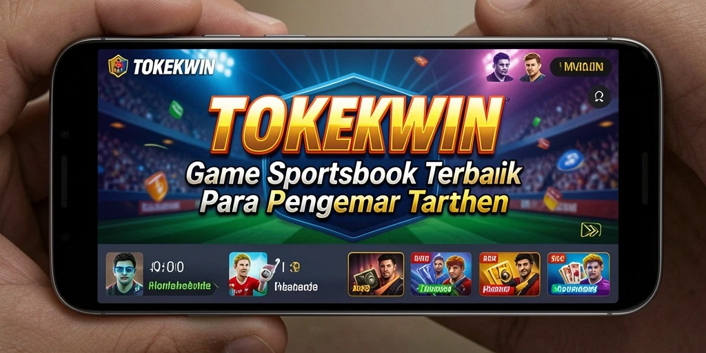 Tampilan antarmuka TOKEKWIN dengan berbagai pilihan taruhan.