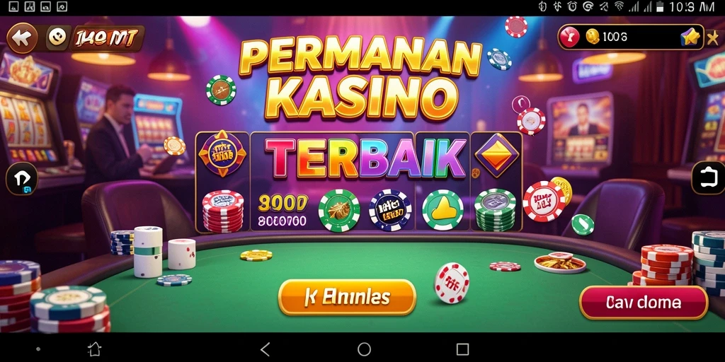 Tampilan gameplay V07 yang menarik dan penuh aksi di kasino.